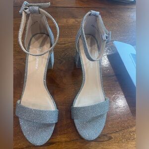 Sparkling Silver Sandals